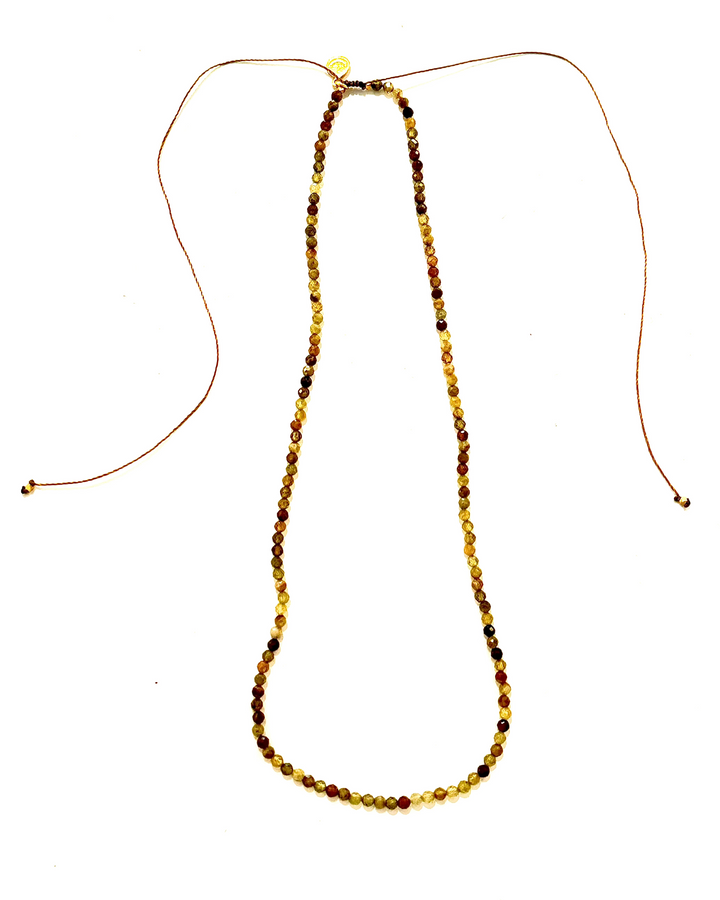 COLLAR DE TURMALINA VERDE DEVA