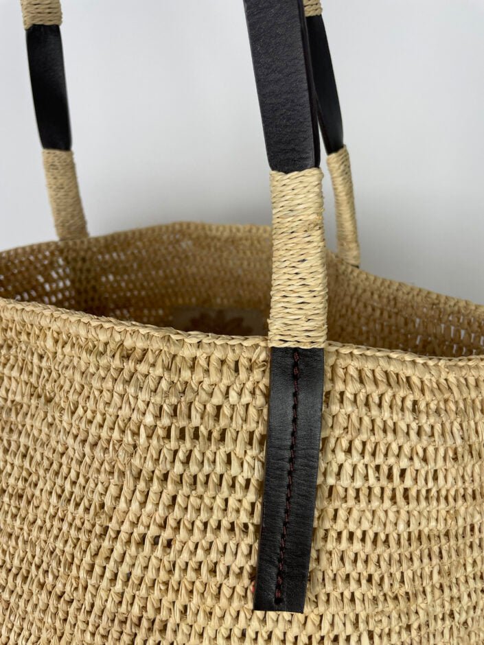 ALICE M LEATHER STRAPS BAG - La Casa by Importante