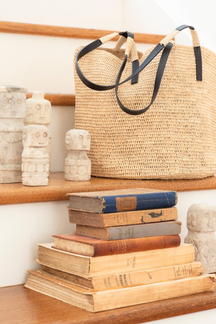 ALICE M LEATHER STRAPS BAG - La Casa by Importante