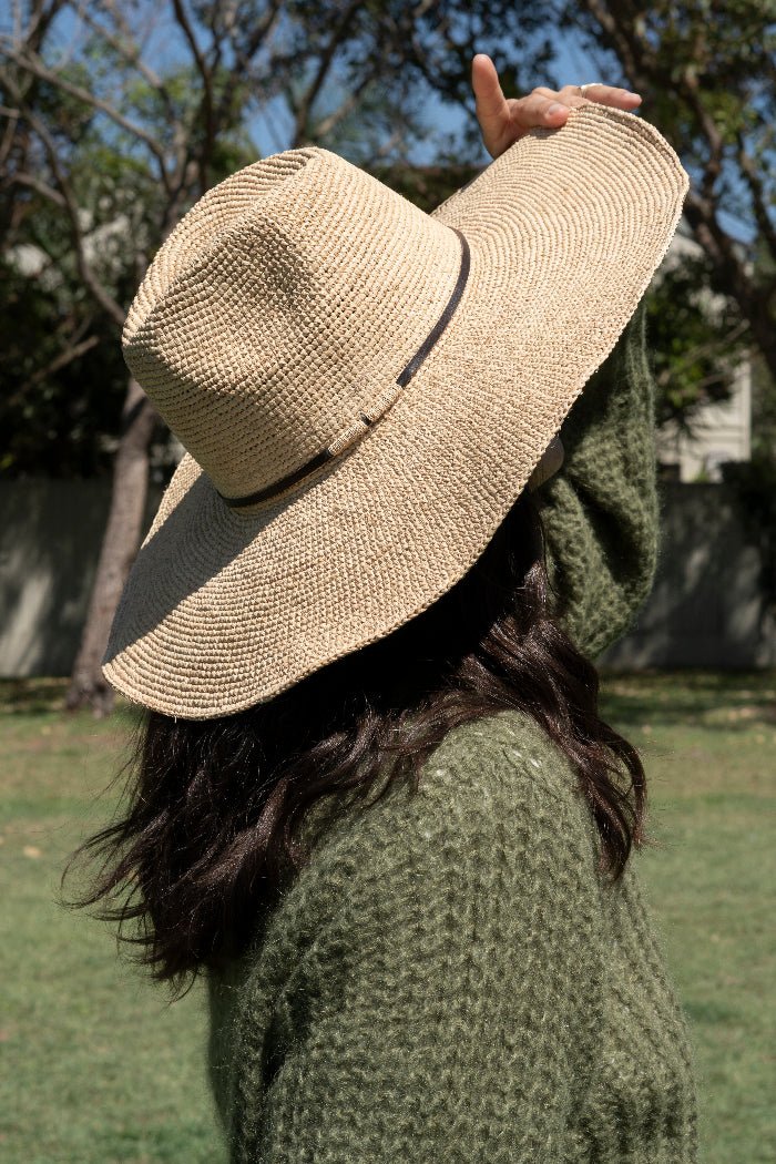 AZIZ LEATHER HAT - La Casa by Importante