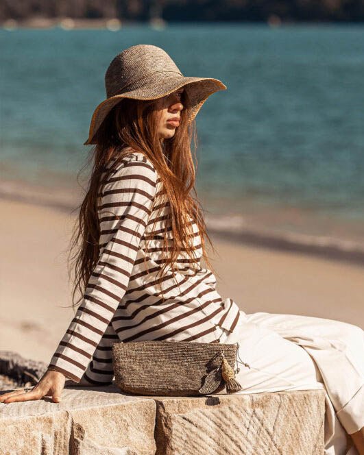 Desire Raffia Hat - Natural - La Casa by Importante