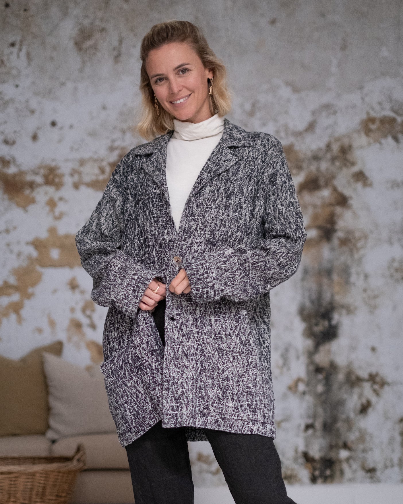 Giacca bottega by lumina panna