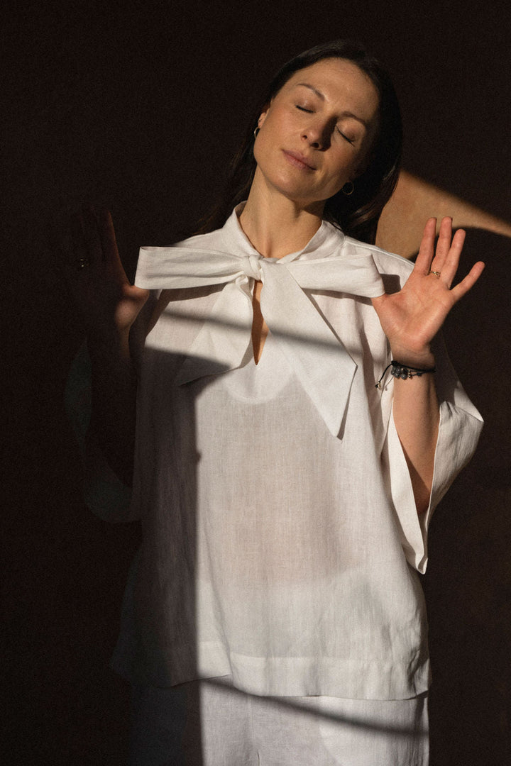 GOSIA TOP DYED - La Casa by Importante