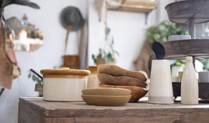 Hand carved tree root bowls - La Casa by Importante