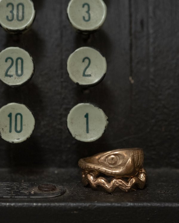 Imbarazzato Bronze Ring - La Casa by Importante