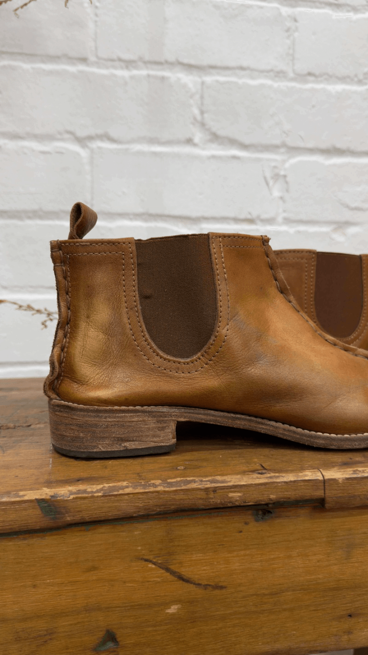 Imperfect - Gnomo Boots Tan - La Casa by Importante