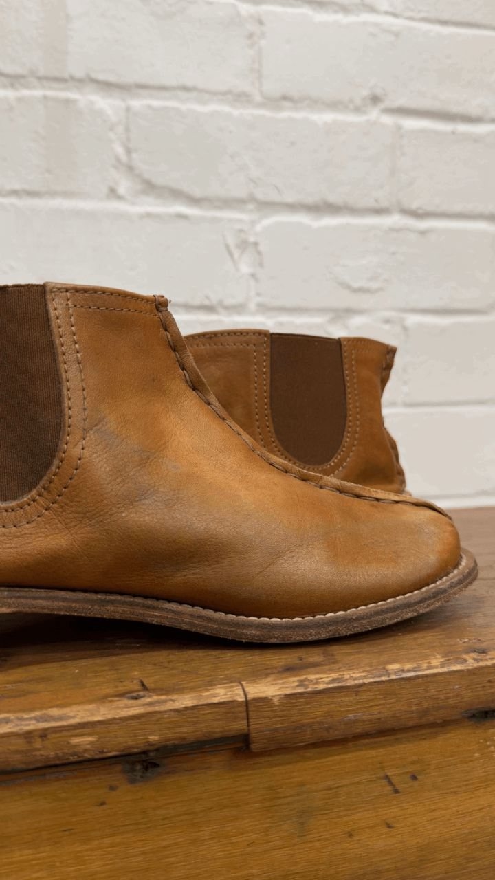 Imperfect - Gnomo Boots Tan - La Casa by Importante