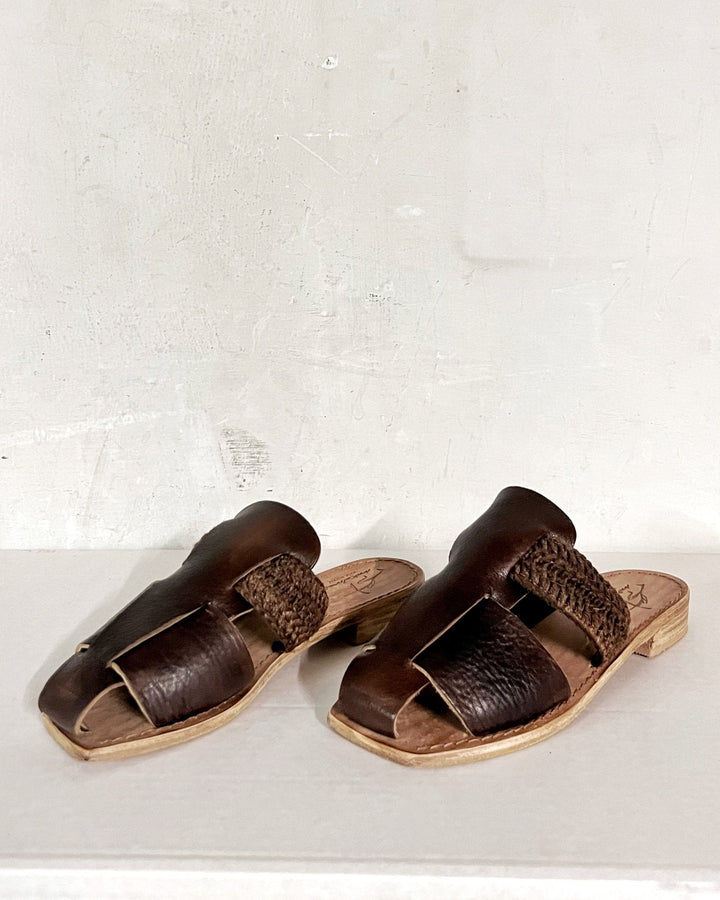Imperfect - Ravello Sandals Cacao - La Casa by Importante