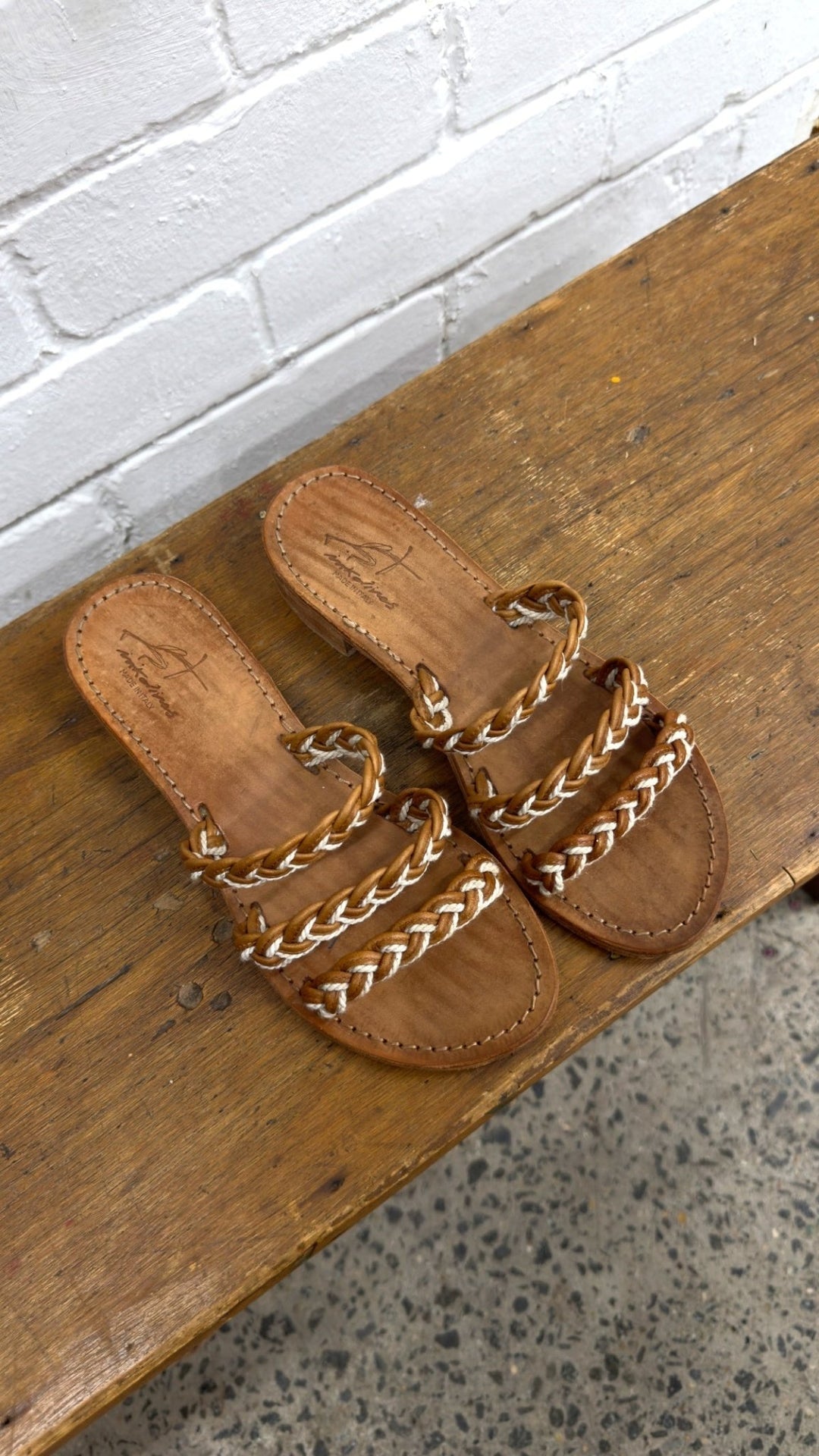 Imperfect - Treccia Sandals - La Casa by Importante