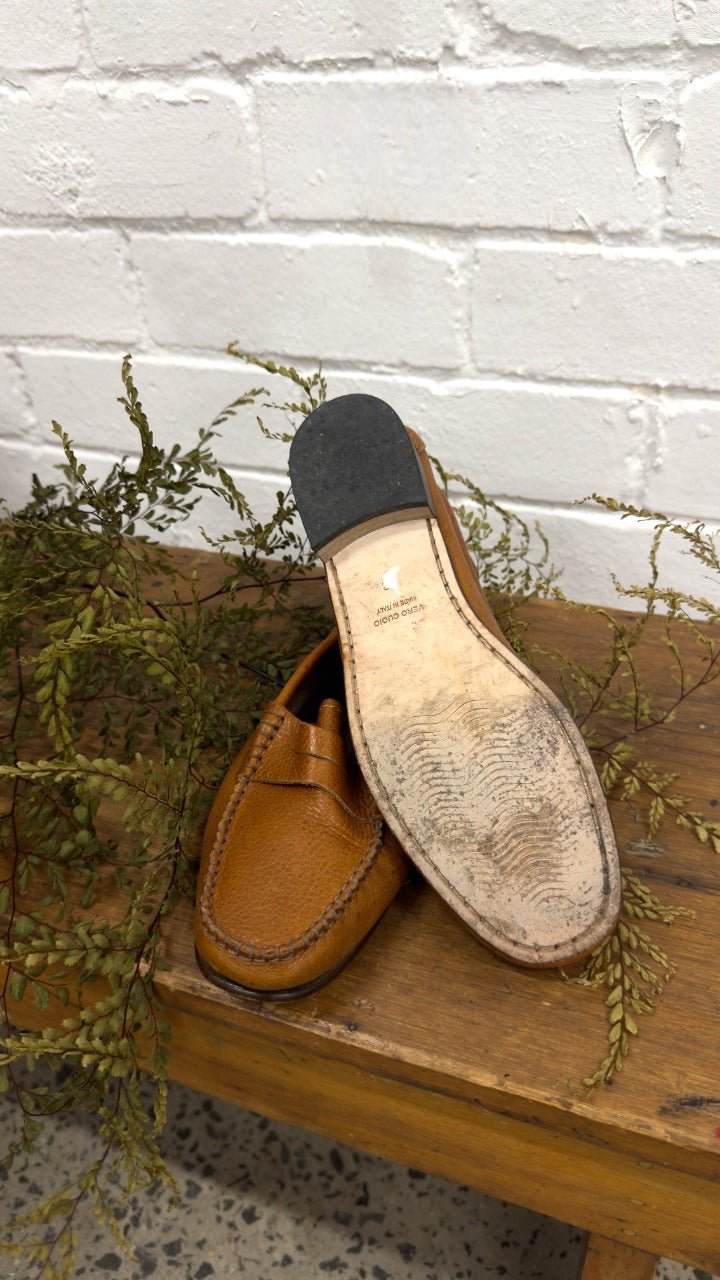 Imperfect - Viaggio Mocassini Tan - La Casa by Importante