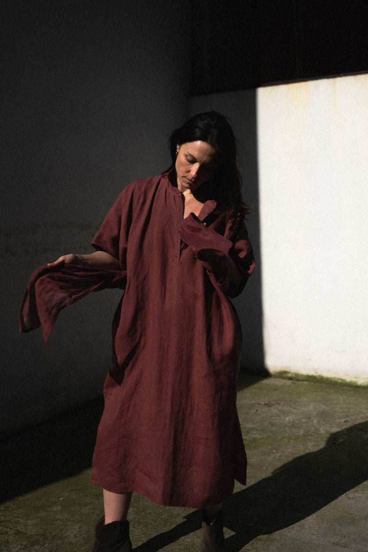 JOLA KAFTAN PLAIN - La Casa by Importante