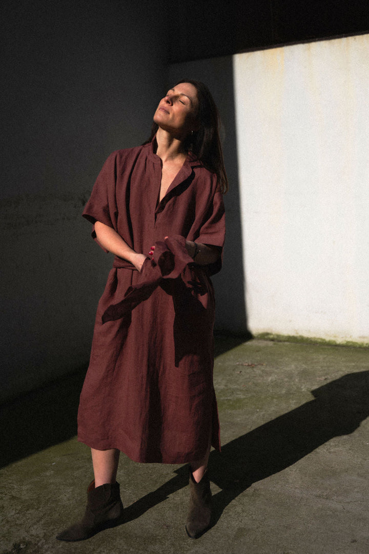 JOLA KAFTAN PLAIN - La Casa by Importante