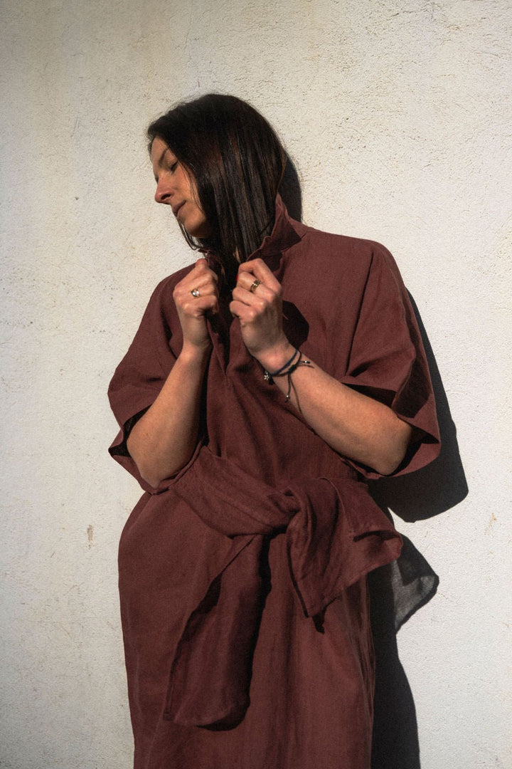 JOLA KAFTAN PLAIN - La Casa by Importante