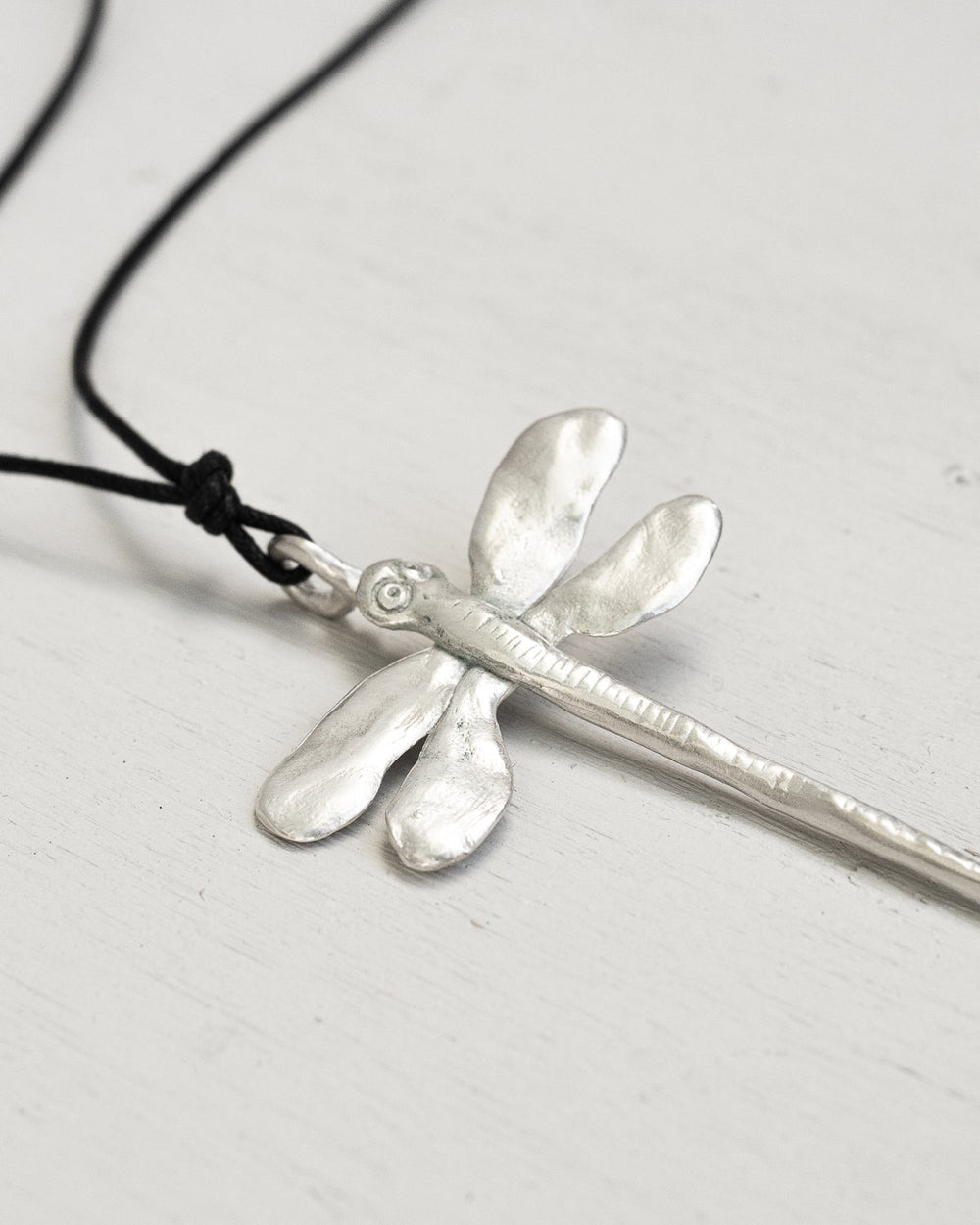 Libellula L plated Pendant - La Casa by Importante