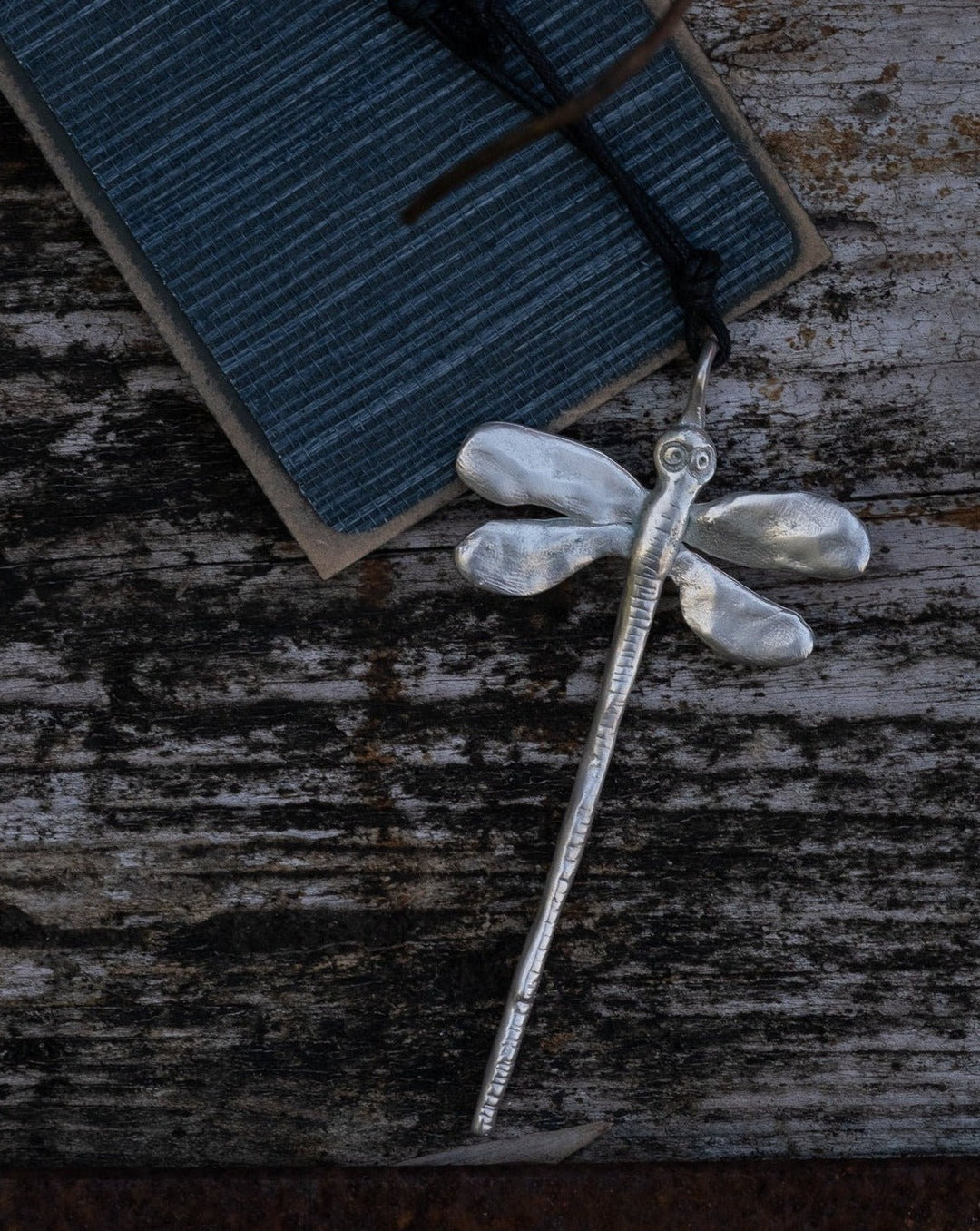 Libellula L plated Pendant - La Casa by Importante