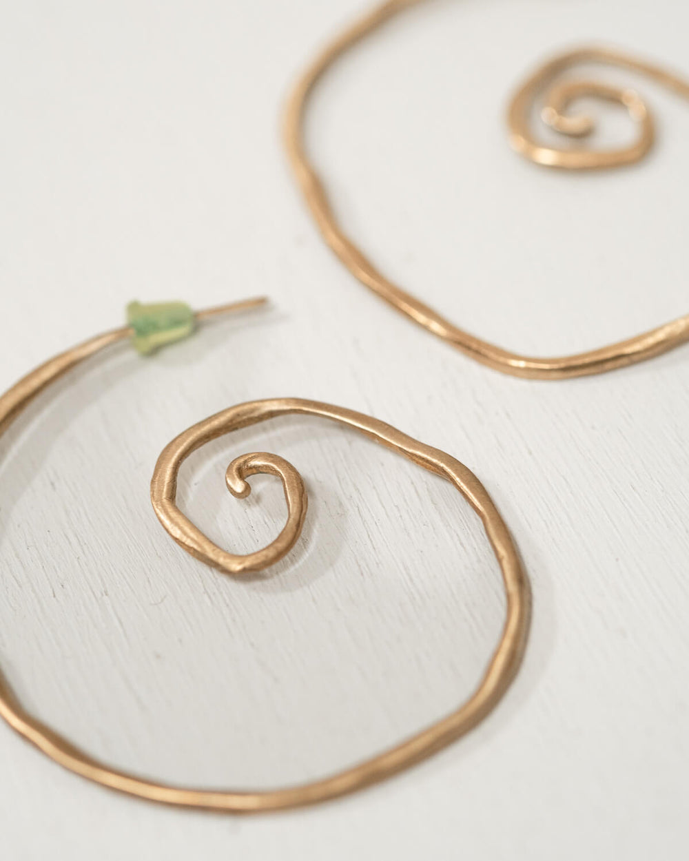 Lumaca Bronze Earrings - Large - La Casa by Importante