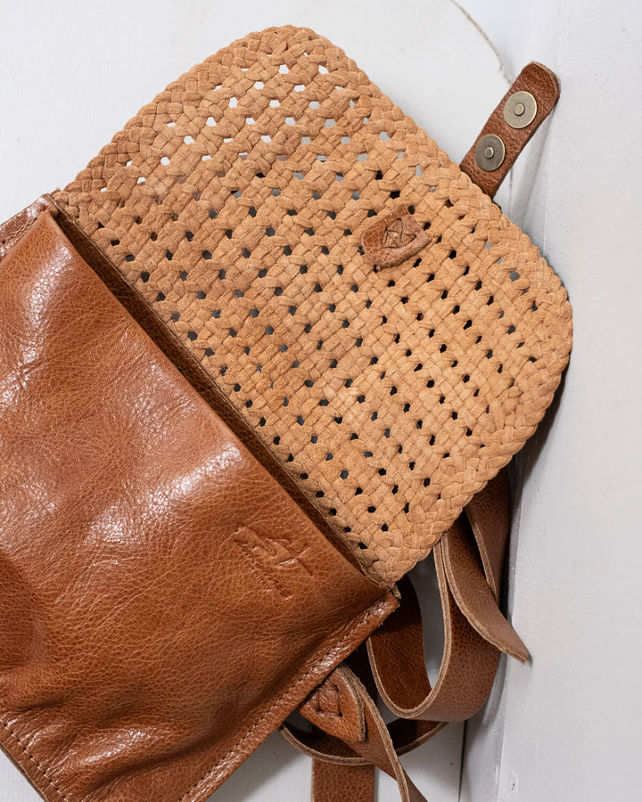 MARSUPIETTO TRECCIA LEATHER BUMBAG - La Casa by Importante