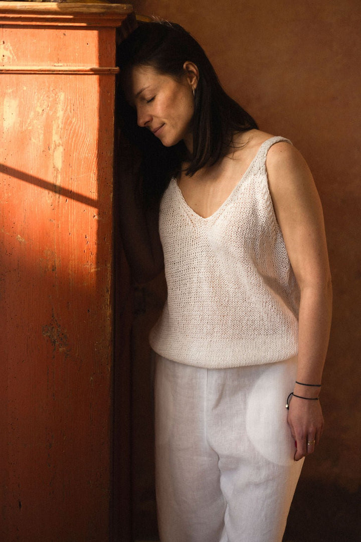 MILA TOP PLAIN - La Casa by Importante