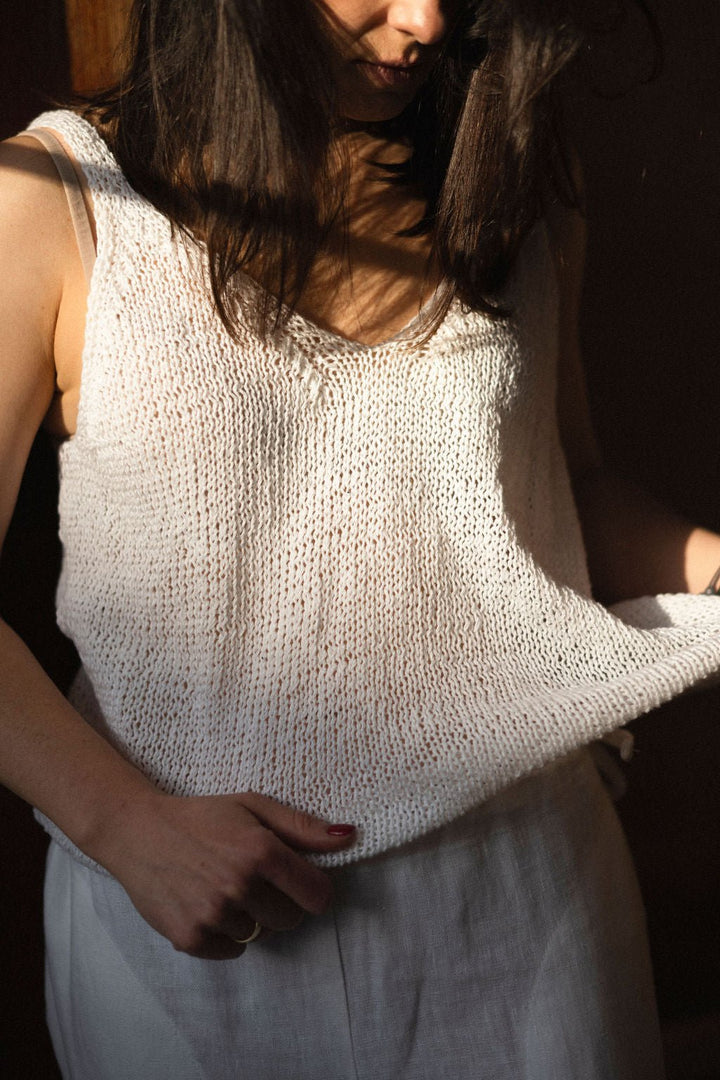 MILA TOP PLAIN - La Casa by Importante