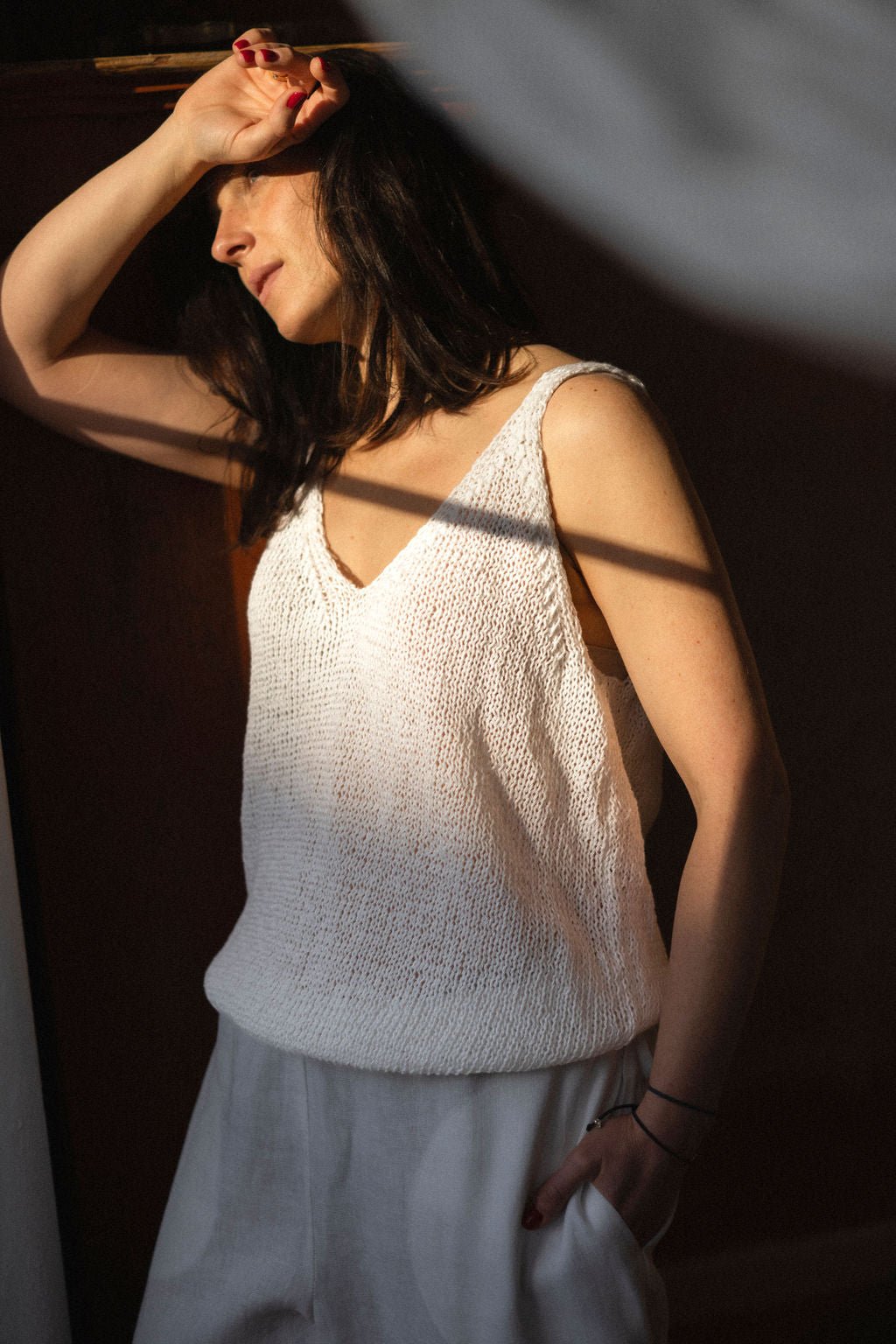 MILA TOP PLAIN - La Casa by Importante