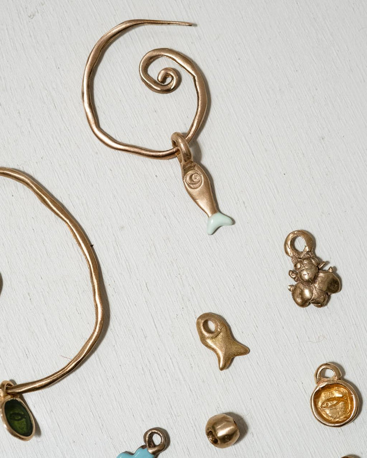 Mini Tonda Earrings Charm - La Casa by Importante