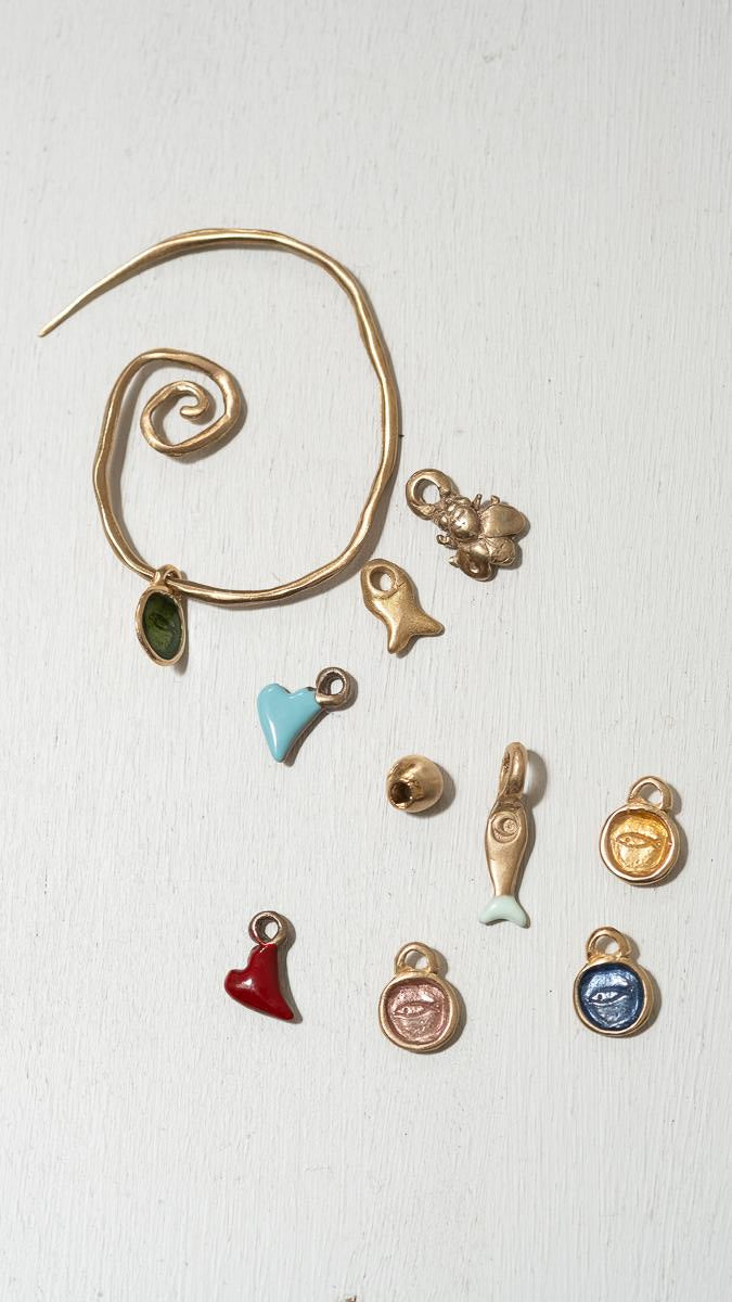 Mini Tonda Earrings Charm - La Casa by Importante