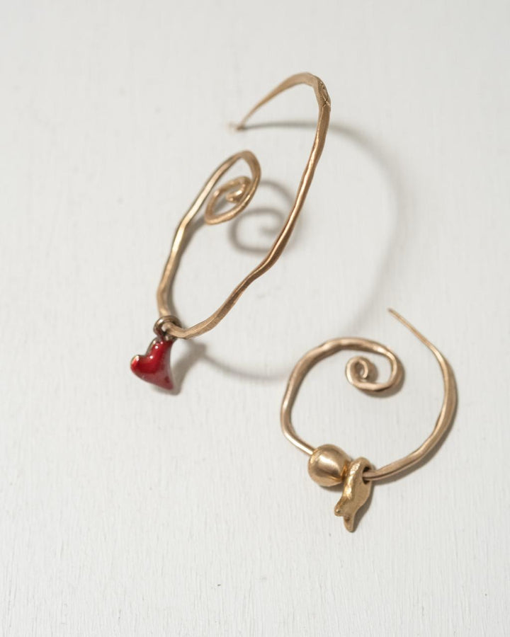 Mini Tonda Earrings Charm - La Casa by Importante