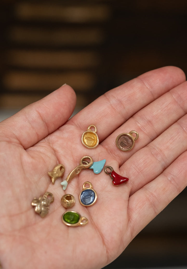 Mini Tonda Earrings Charm - La Casa by Importante