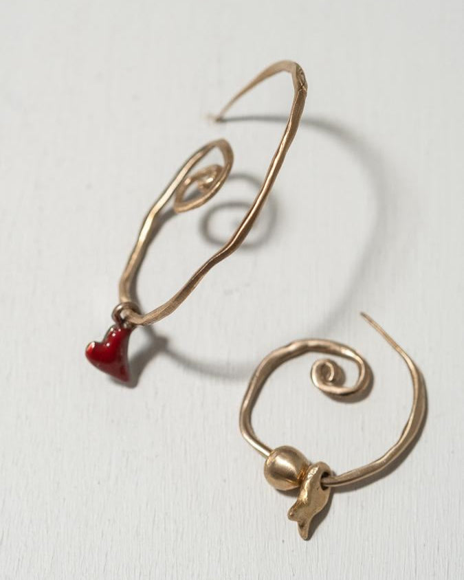 Mini Tonda Earrings Charm - La Casa by Importante