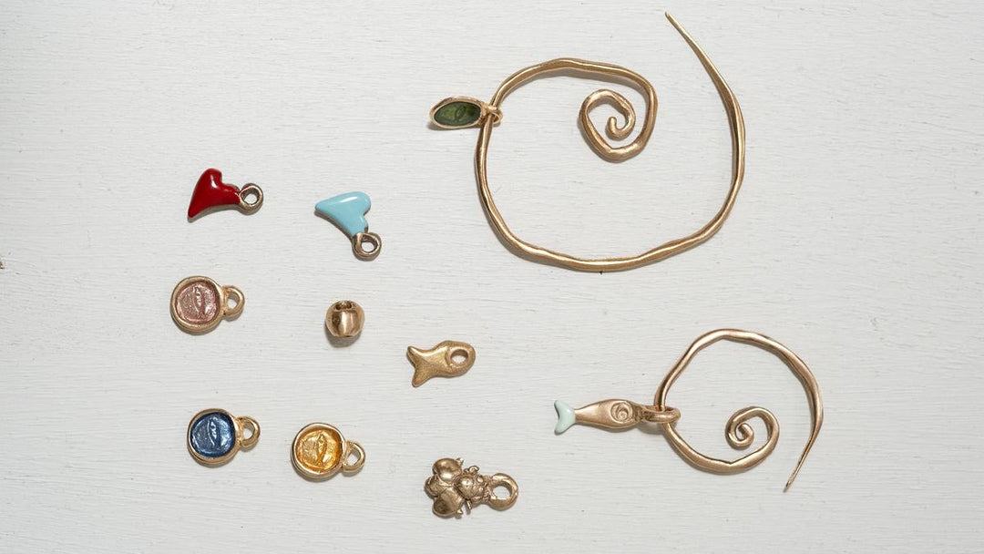 Mini Tonda Earrings Charm - La Casa by Importante