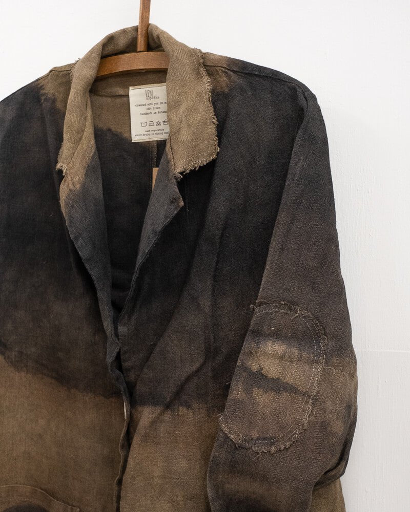 MIRA LINEN JACKET AUTUMN TONE - La Casa by Importante