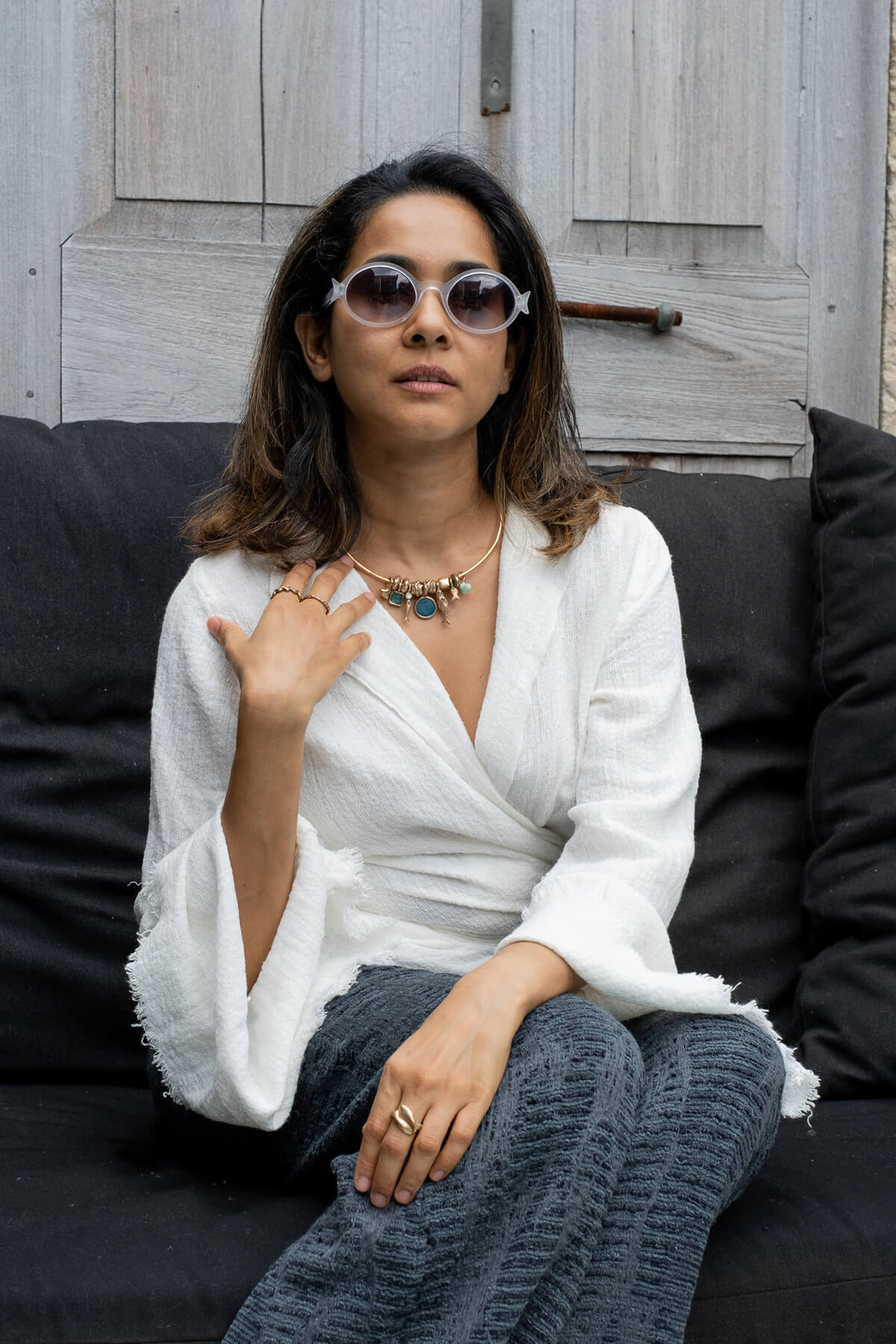 Oceano Bronze Necklace - La Casa by Importante