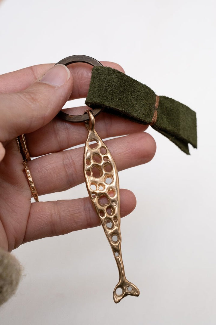 OLIVE KEYRING - La Casa by Importante