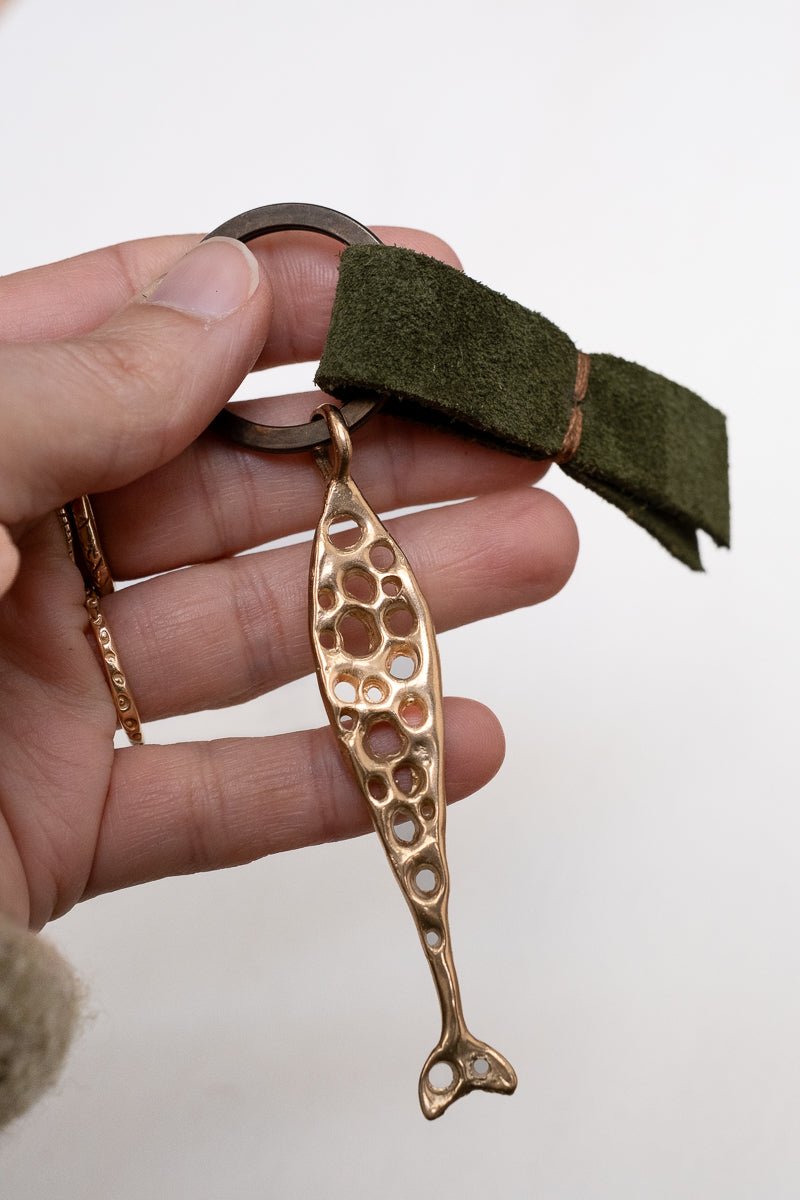 OLIVE KEYRING - La Casa by Importante