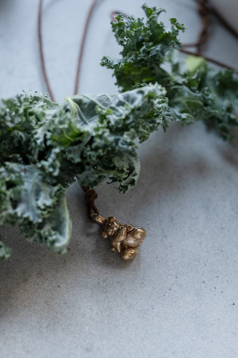 Orsetto Bronze Pendant - La Casa by Importante