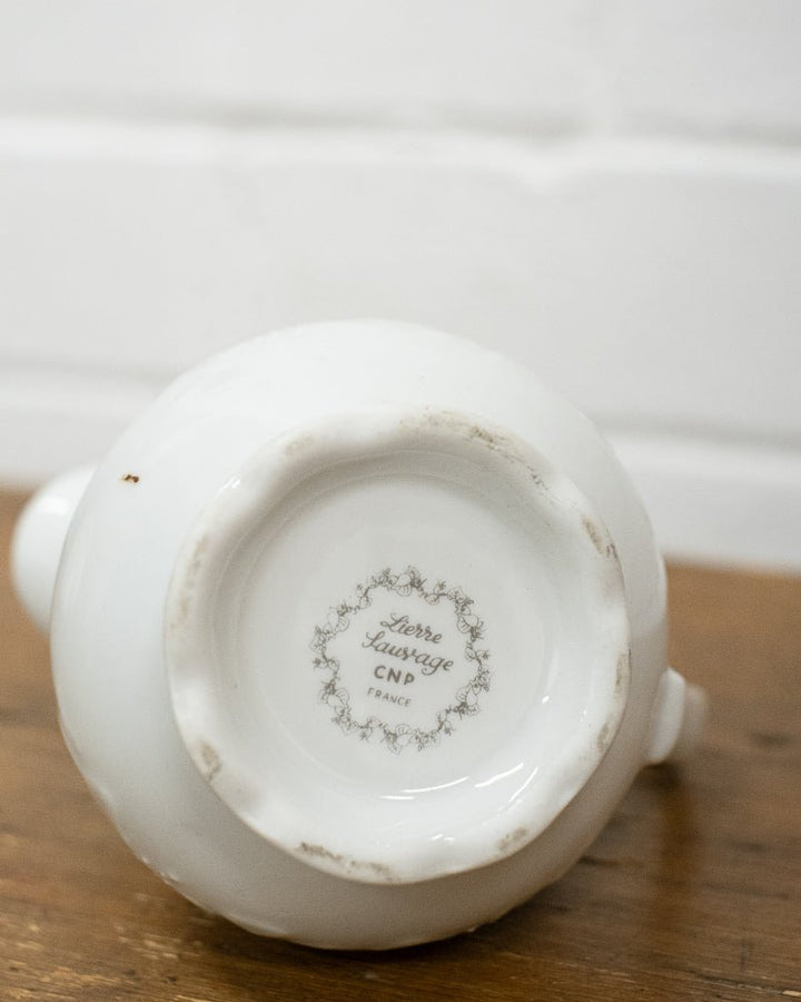 Vintage French Jugs w/ Pink Trim - La Casa by Importante