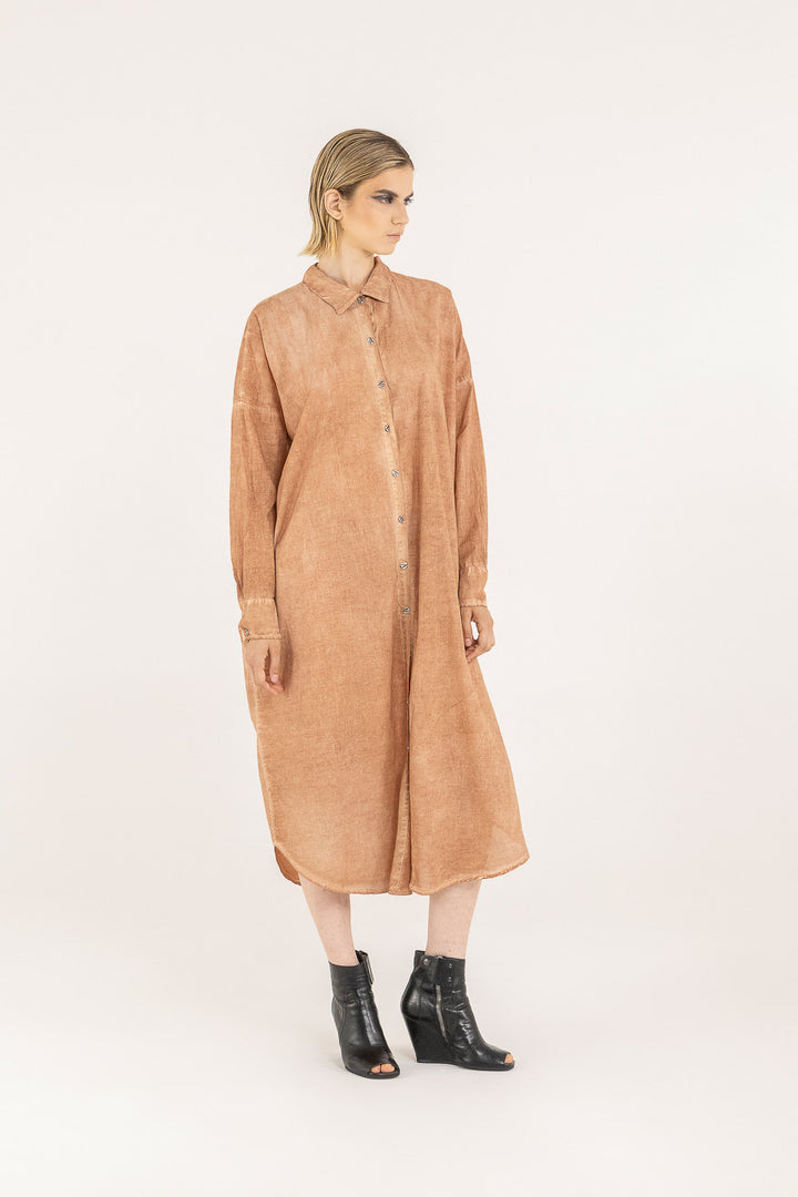 S266 - Long Shirt Dress