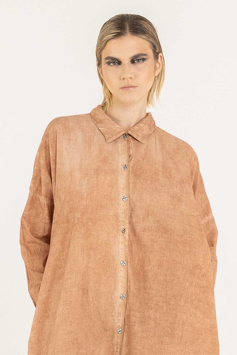 S266 - Long Shirt Dress