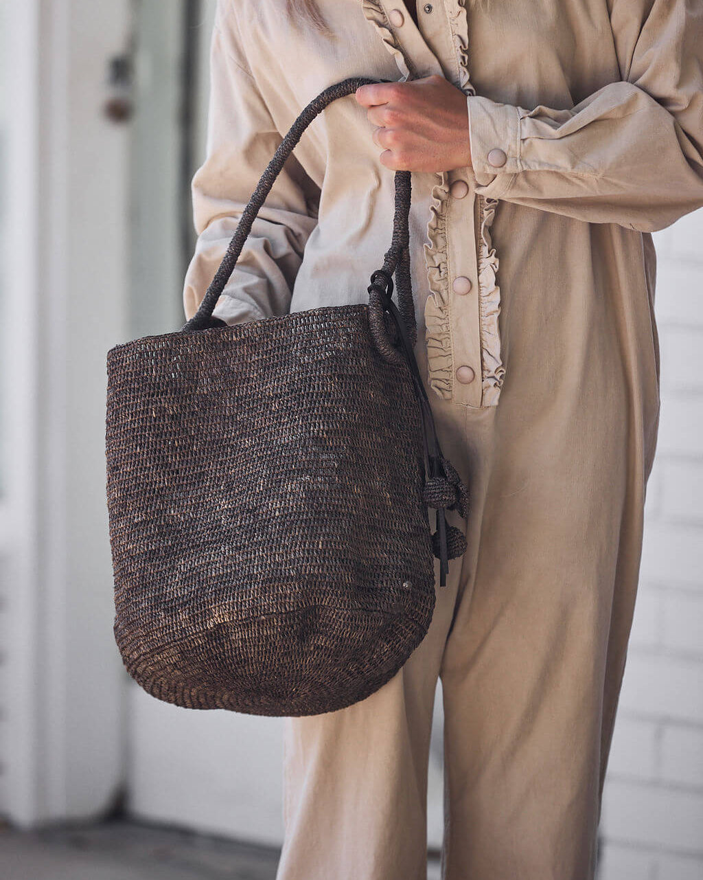 ALICE DROP BAG TAUPE