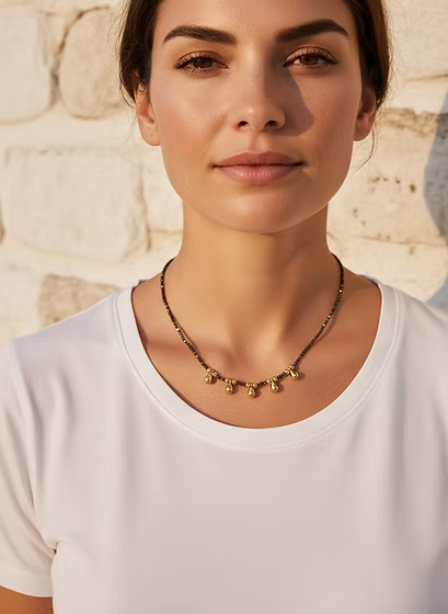 BLAIR PYRITE NECKLACE