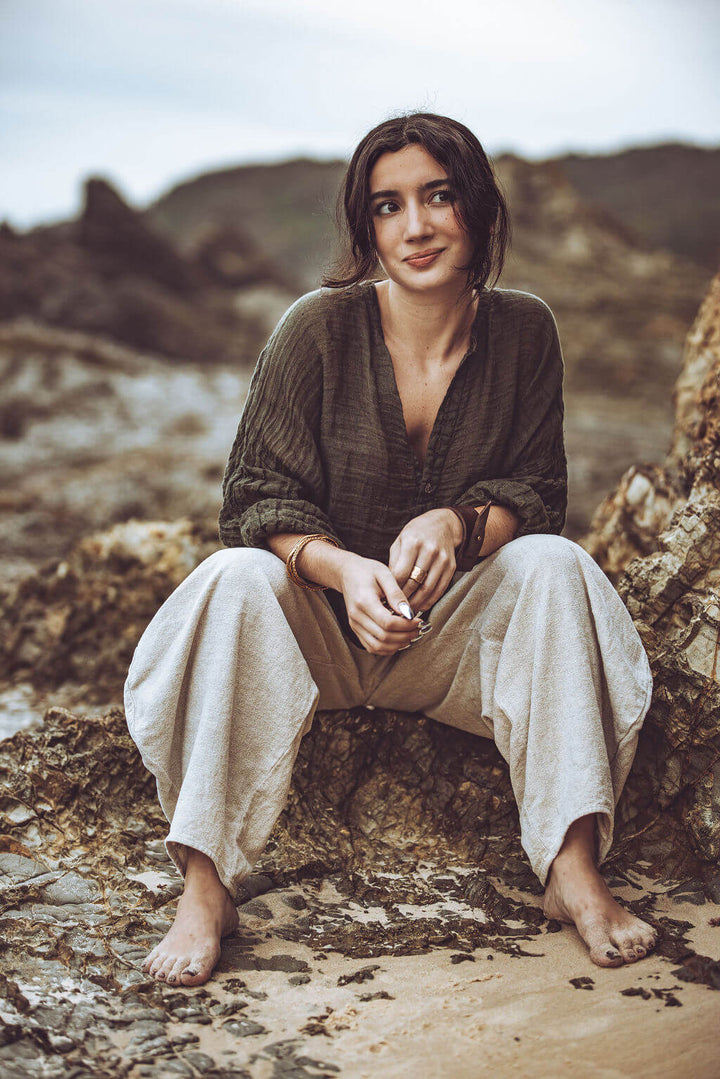CAMICIA SERAFINA - Garzata