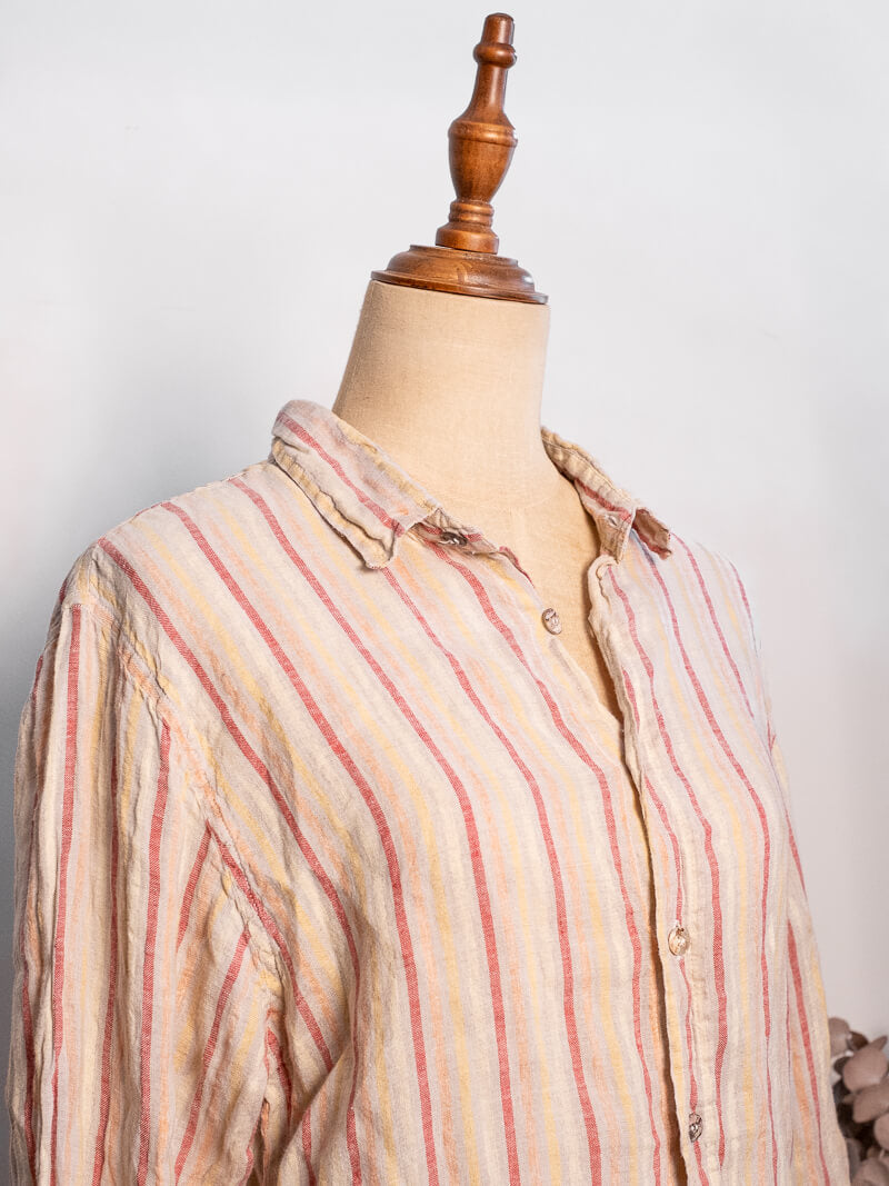 CAMICIA RIGHE - Stripe Pink