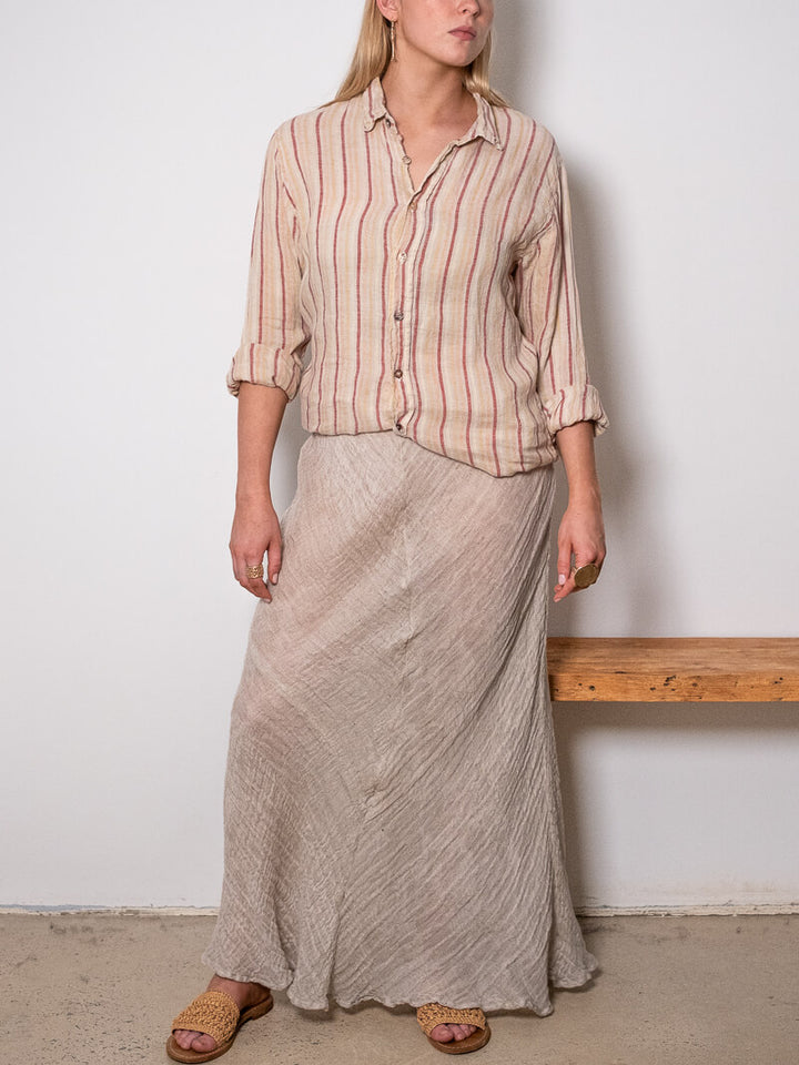 CAMICIA RIGHE - Stripe Pink