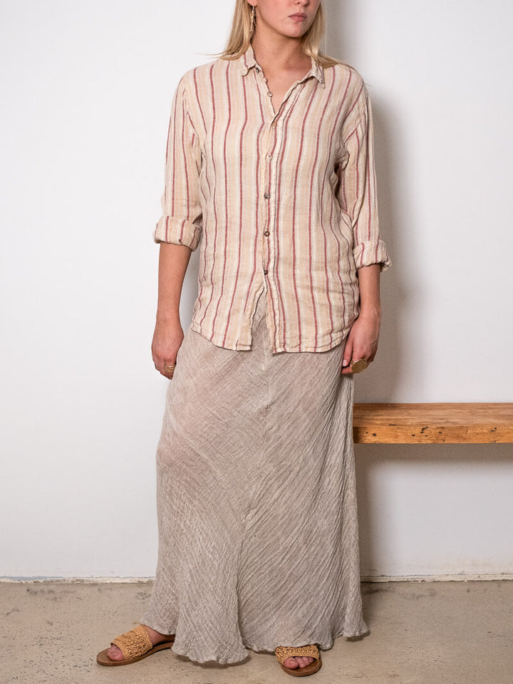 CAMICIA RIGHE - Stripe Pink