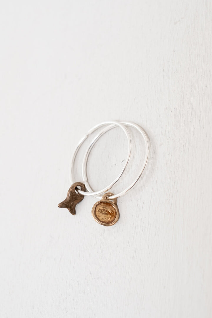 Cerchi Silver Hoops - Small