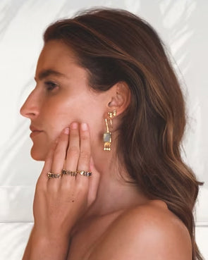 ANJUNA LABRADORITE EARRINGS