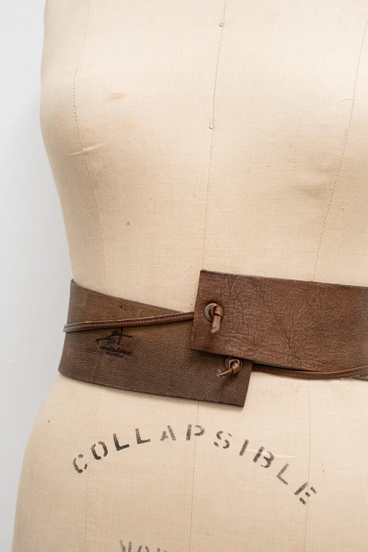 CIPRESSO VINTAGE LEATHER BELT