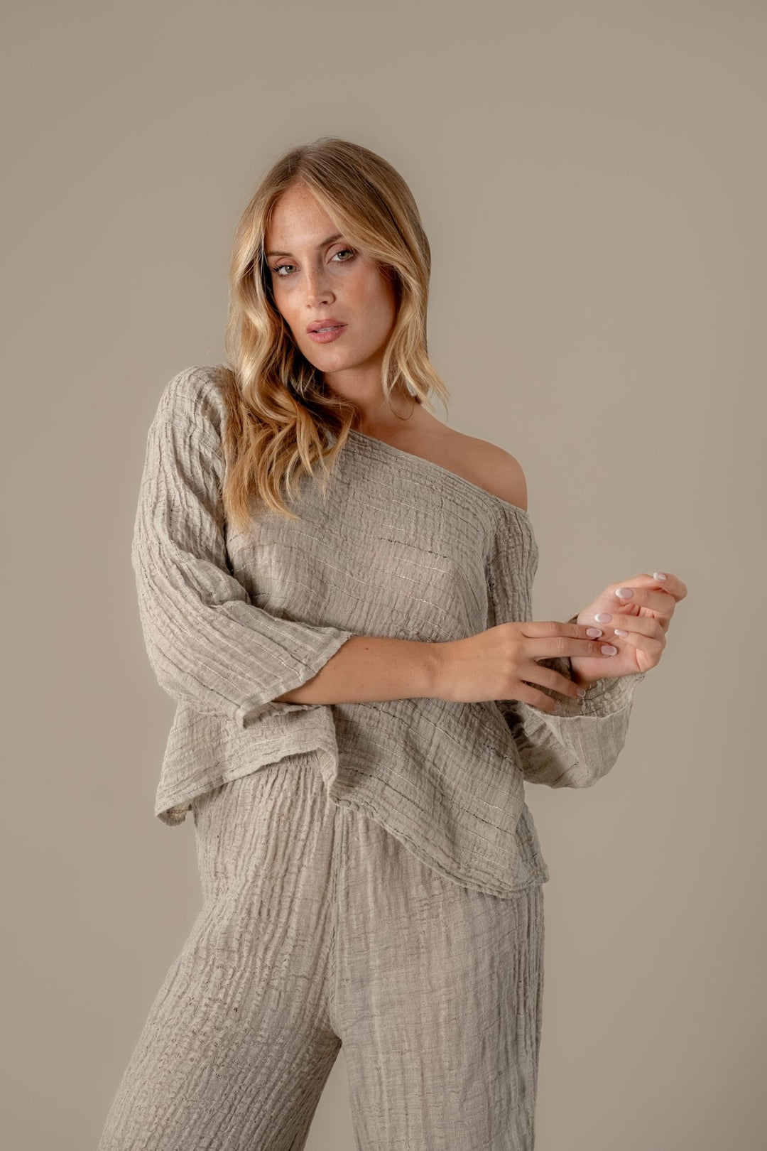 CAMICIA BAMBUSA  - Garza Egitto