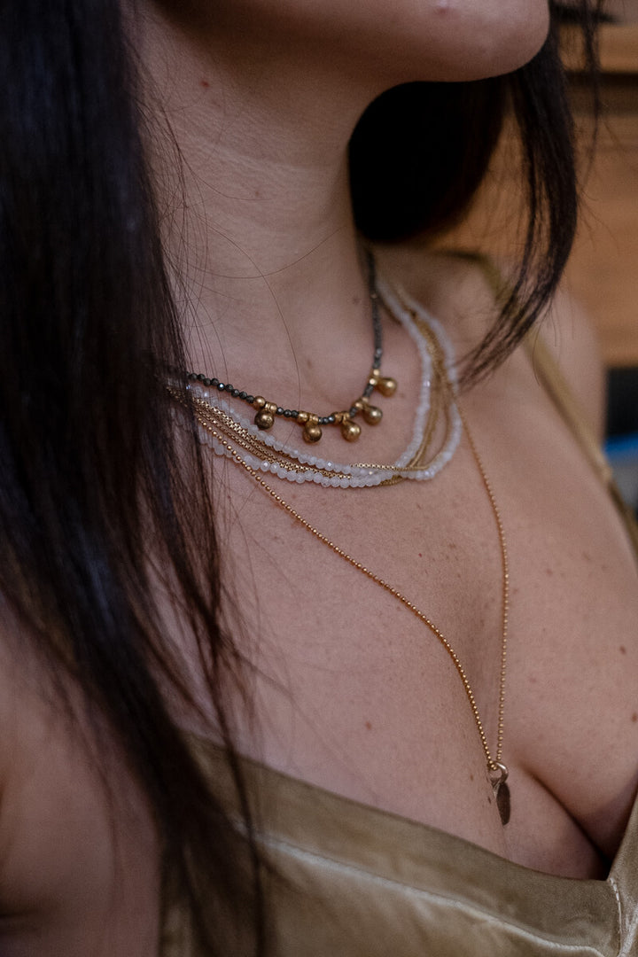 BLAIR PYRITE NECKLACE