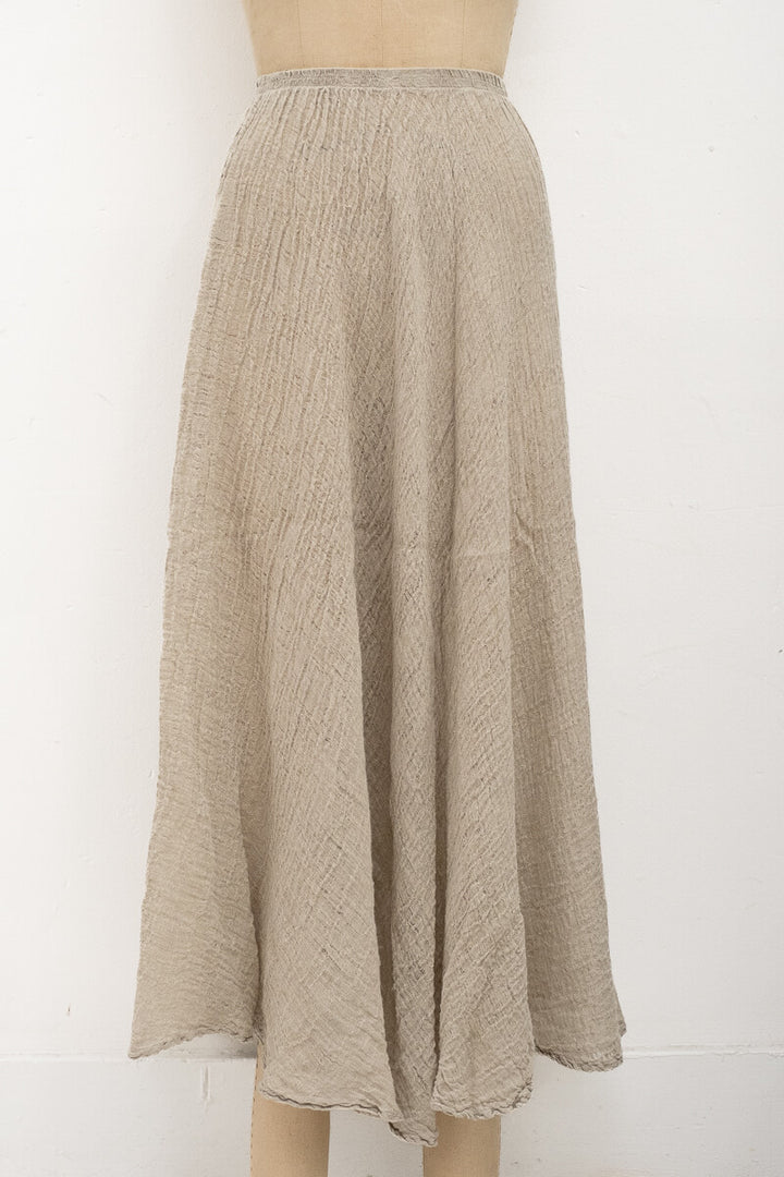 GONNA TAMMORRA LINEN SKIRT - Garzata